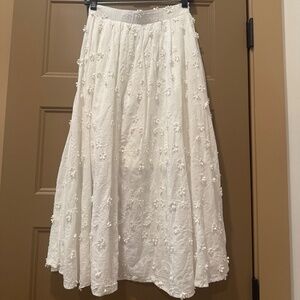 Altar’d State embroidered floral maxi skirt